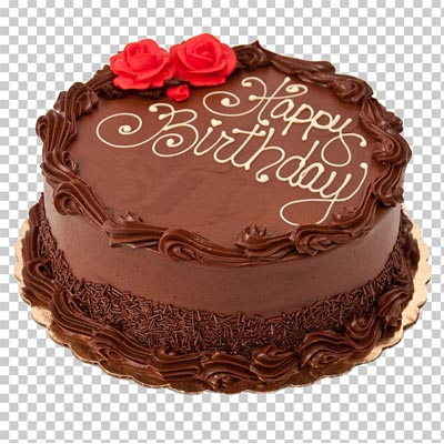 Happy Birthday Chocolate Cake - Midnight Delivery