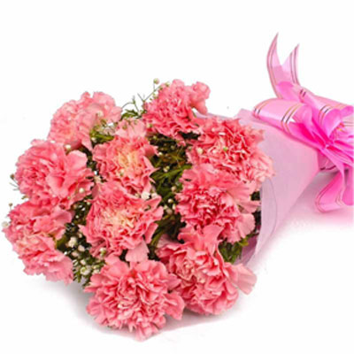 Cute Carnation Bouquet - Midnight Delivery