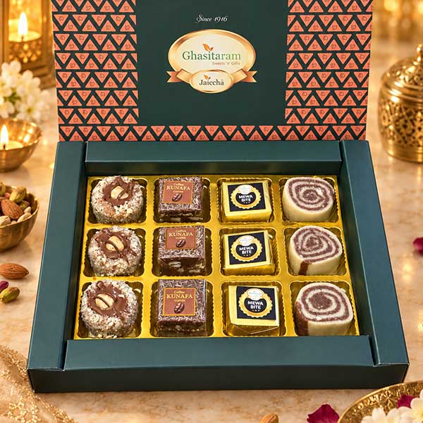Best Assorted Dryfruit Sweets 12 pcs