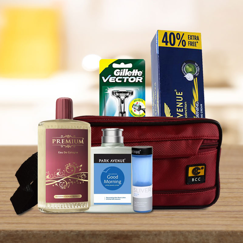 Shaving Kit in a Bag