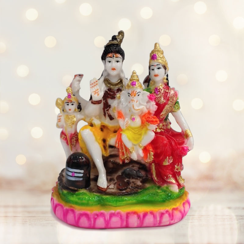Mahadev with Parvati
