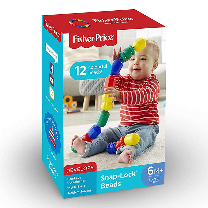 Snap lock beads 2025 for toddlers