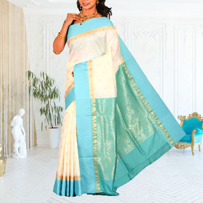 Dazzling Korial Silk Saree