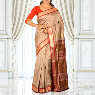 Aura Silk Sari