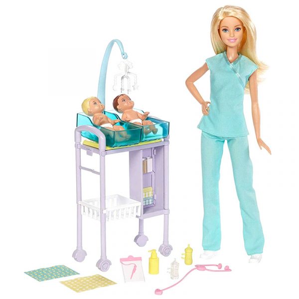 Baby Doctor Barbie Doll