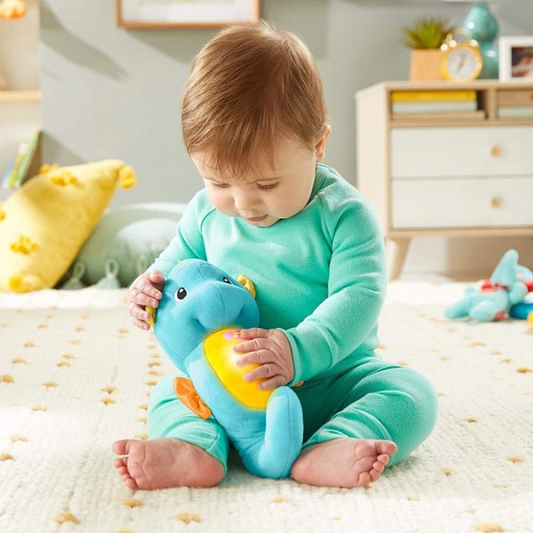 Fisherprice Soothe N Glow Seahorse - Blue