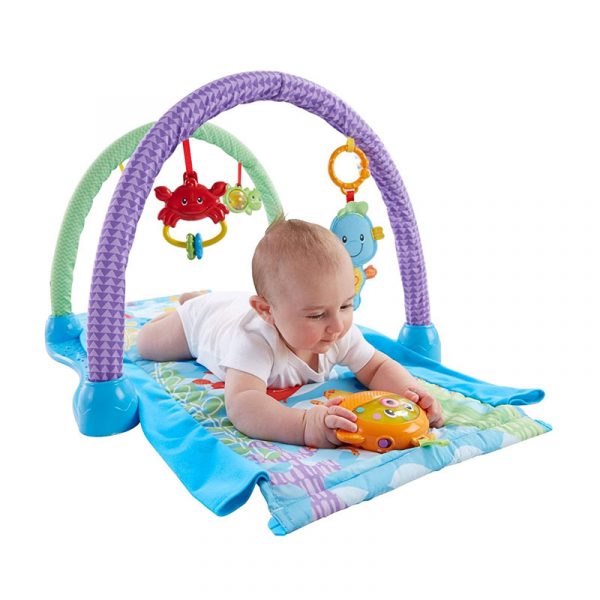 Fisherprice Kick N Crawl Musical Seahorse Gym