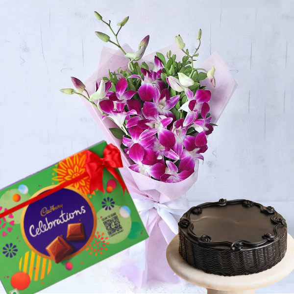 Exotic Floral Gift Hamper