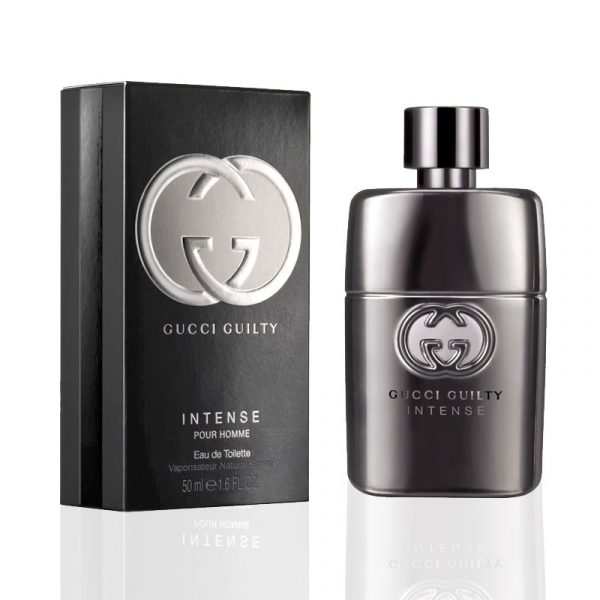 Gucci Intense Eau De Toilette For Him is an Oriental perfume for him originate in France. Top Notes - Lemon, Pink Pepper, Corianer. Mid Notes - Lavender, Neroli, Orange Flower. Base Notes - Patchouli, Cedarwood. Original EDT Perfume for Him Content 50 ml Buy online Gucci Guilty Intense Pour Homme 90ml at best price and send perfume gift for men by Giftsmyntra.com safely. Free Shipping to India: Ships within 2-3 Business Days.