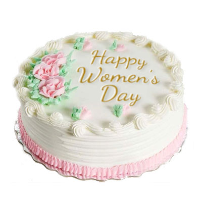 Women’s Day Vanilla Cake