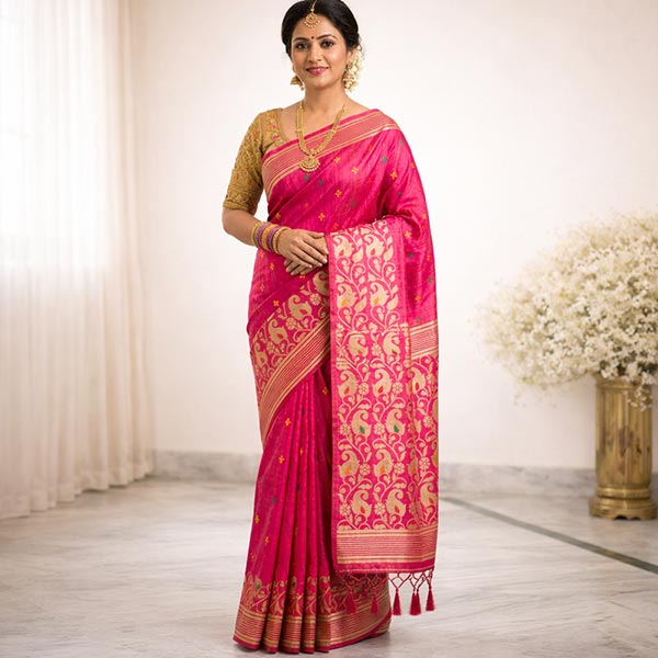 Glorious Designer Silk Saree