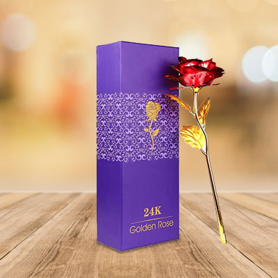 24K Red Rose