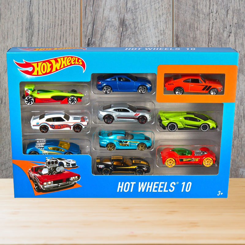 Hot Wheels 10 Car Set Giftsmyntra