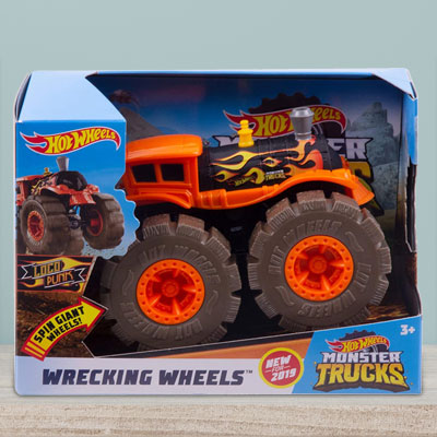 Hot Weels Monster Truck Wrecking Wheels