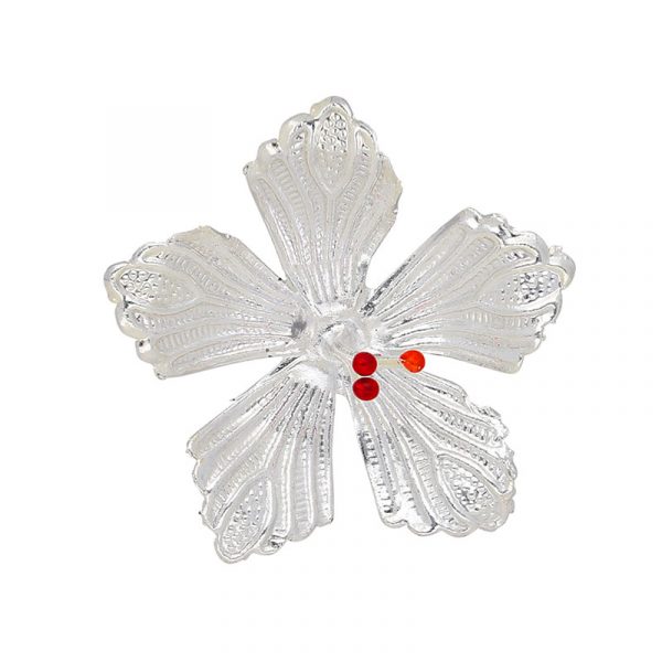 Puja Silver Flower