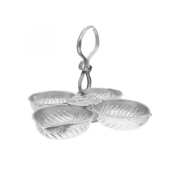 Leaf Design Silver Chopra