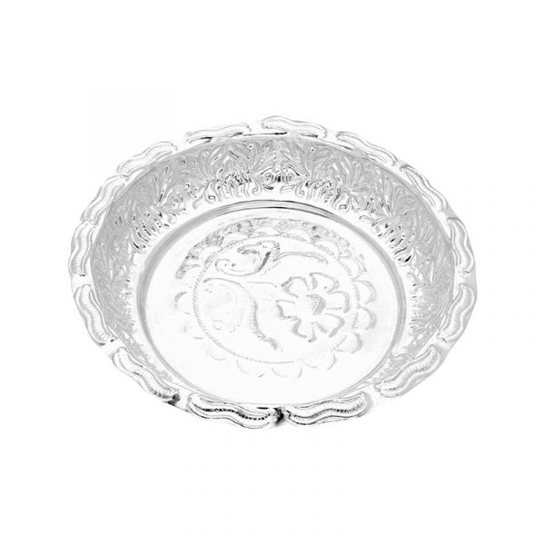 Pooja Silver Plate