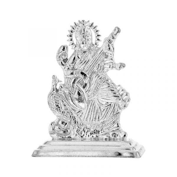 Saraswathi Silver Idol