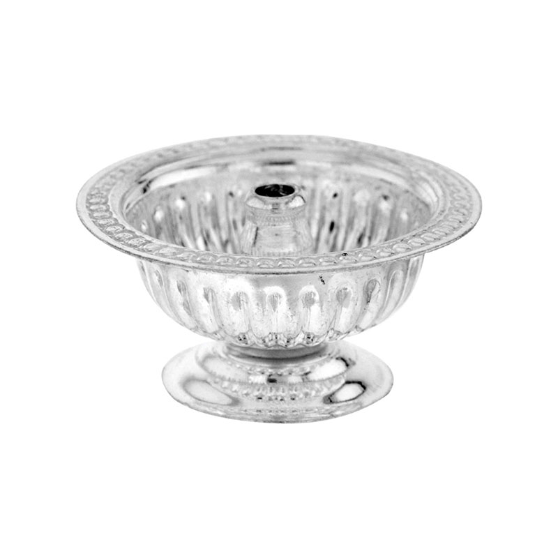 Flower Silver Diya