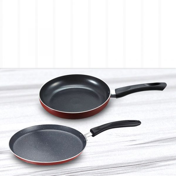 Omega Deluxe Fry Pan & Omni Tawa Cook wear Set