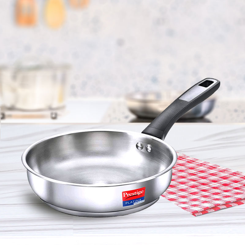 Prestige SS Platina Popular Fry Pan 240 mm