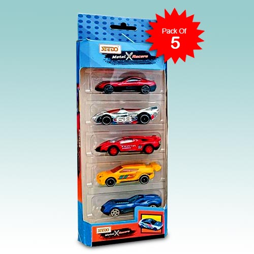 Seedo Metal Racing Cars Set of 5