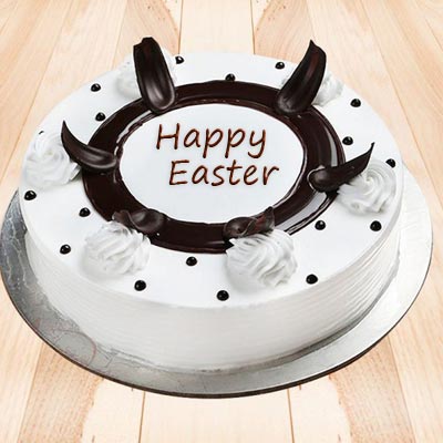 Choco Vanilla Easter Cake