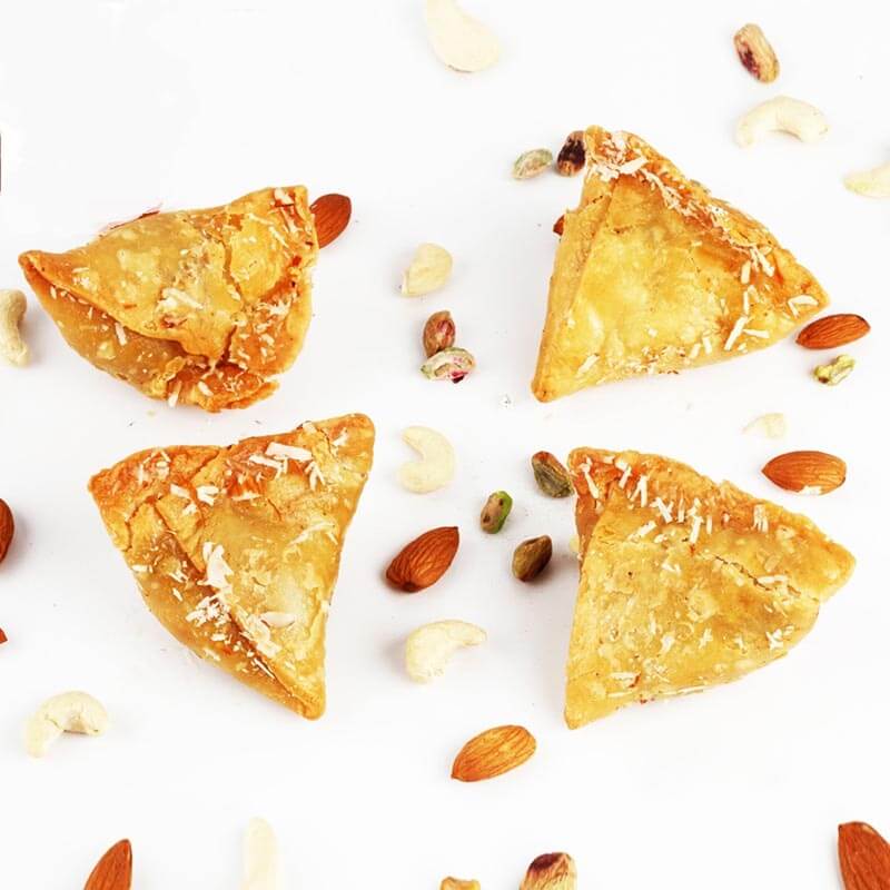 Designer Gujiya Sweets