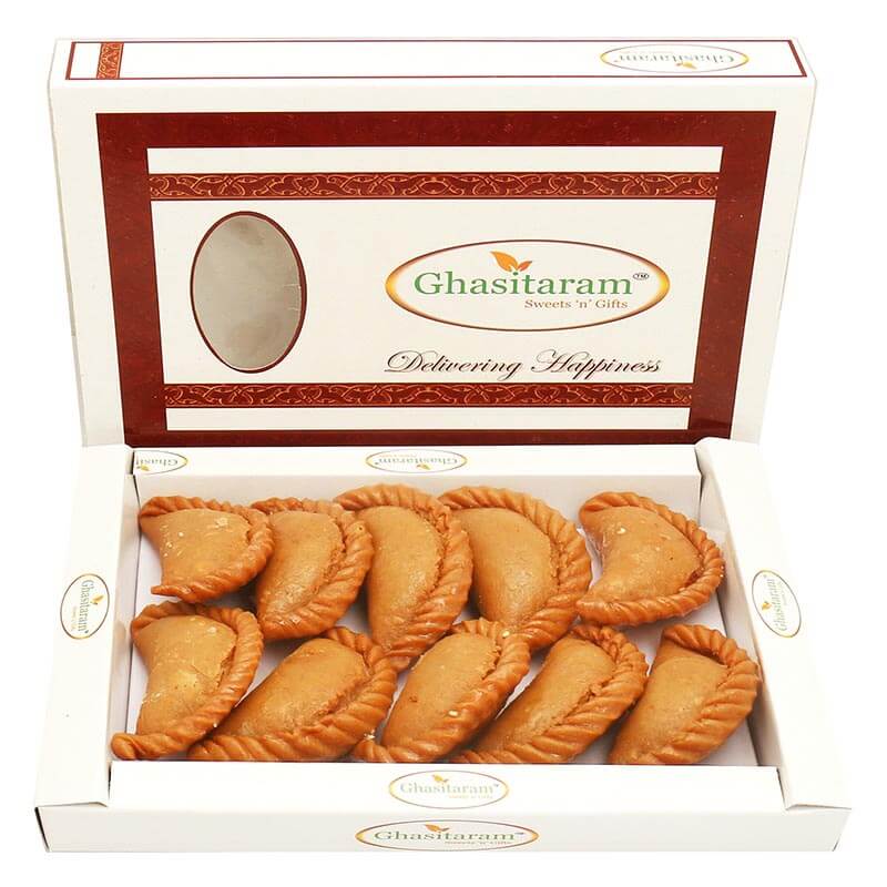 Holi Dry Sweet Wheat Gujiya 300 gms