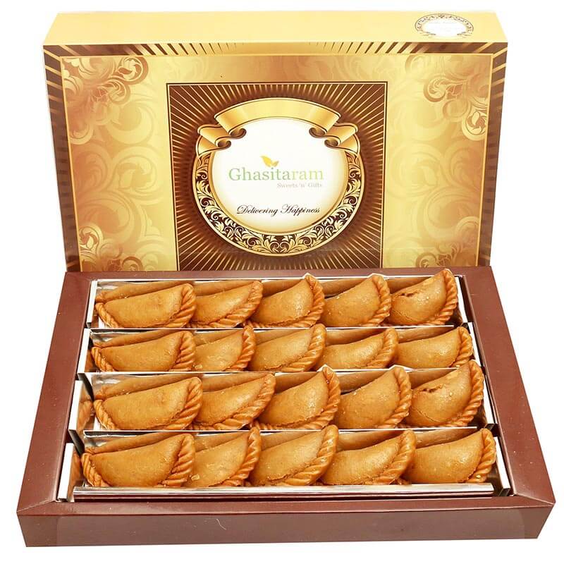 Holi Dry Sweet Wheat Gujiya 600 gms
