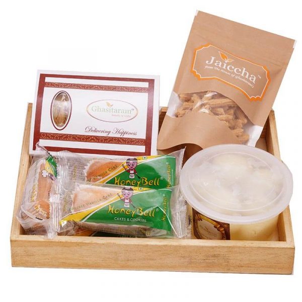 Best Holi Hamper Wooden Basket