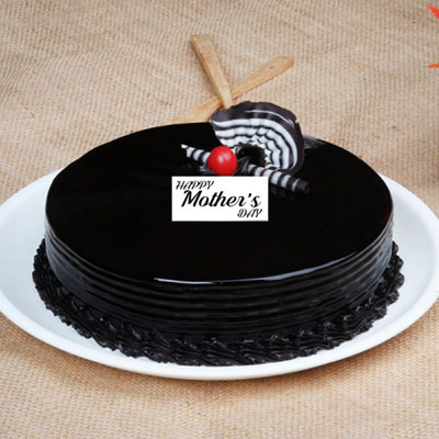 Happy Mother's Day Pure Chocolate Cake