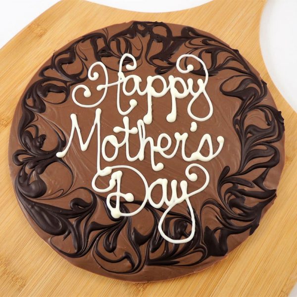 Eggless Mother's Day Chocolate Cake