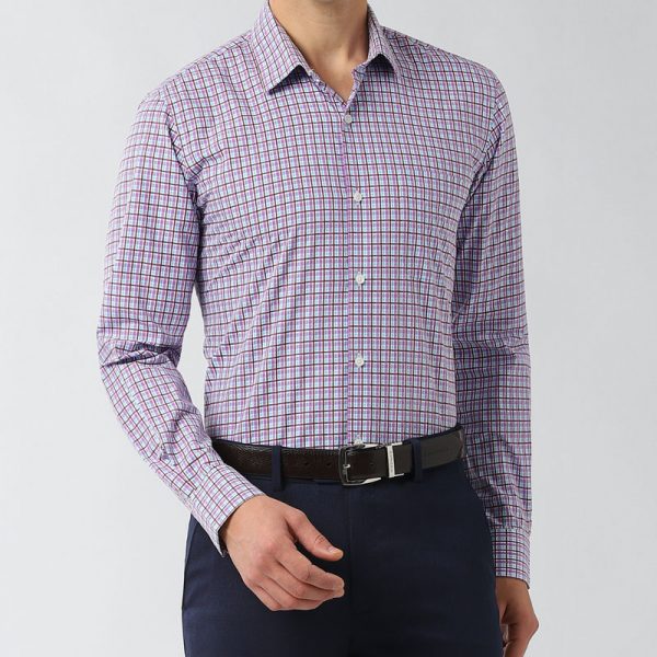 Small Checks Peter England Shirt