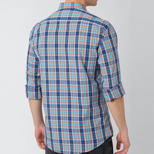 Peter England Multicoloured Formal Check Shirt
