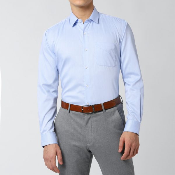 Park Avenue Light Blue Formal Shirt