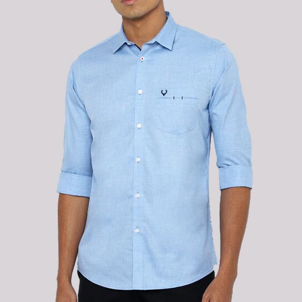 Allen Solly Blue Full Sleeve Shirt