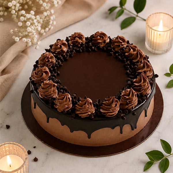 Best Eggless Chocolate Cake