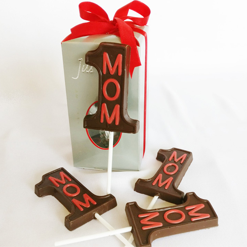 No 1 MOM Chocolate Lollipop