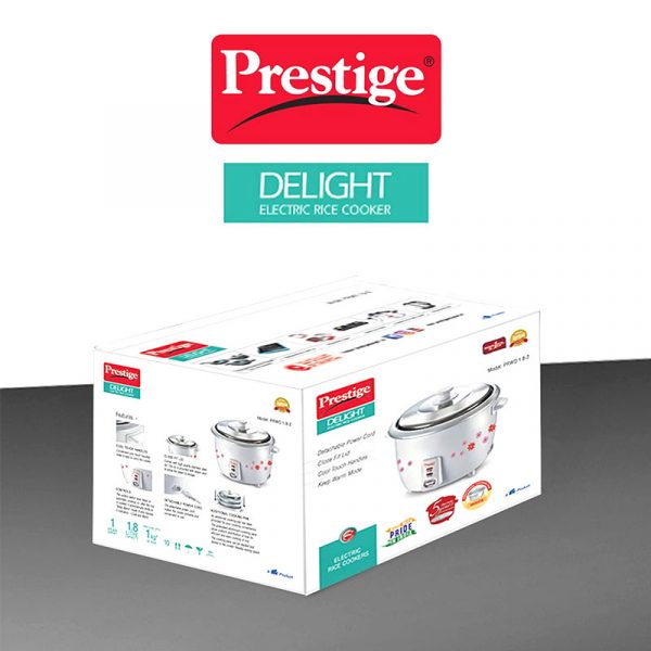 Prestige Delight Electric Rice Cooker 1.8L
