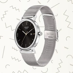 Sonata Sleek Gents Metal Strap Watch