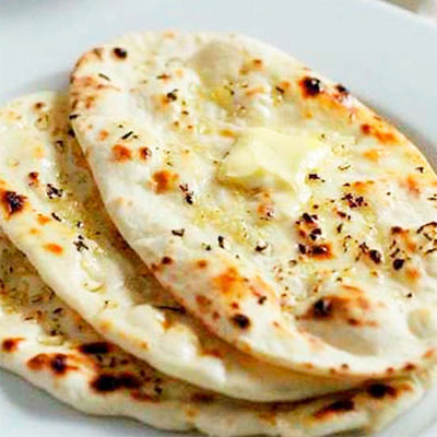 Butter Naan 2 Pcs