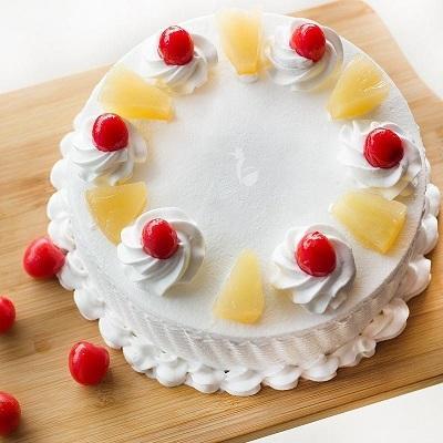 Exotic Eggless Pineapple Cake