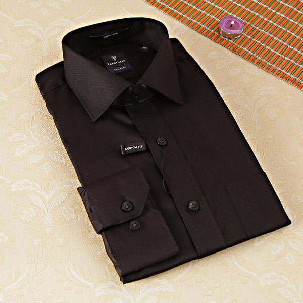 Premium Black Van Heusen Shirt