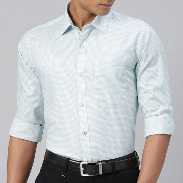 Van Heusen Small Check Light Colour Shirt