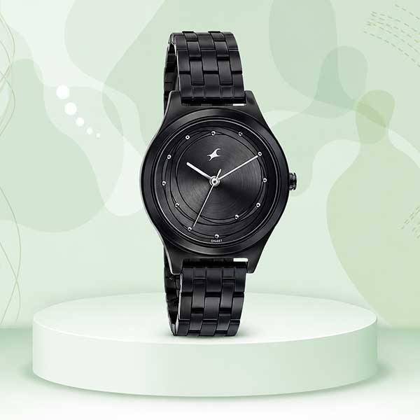 Black Fastrack Ladies Watch