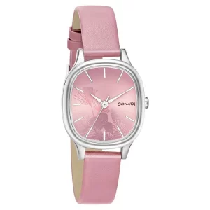 Sonata Linnea Pink Dial Women Watch
