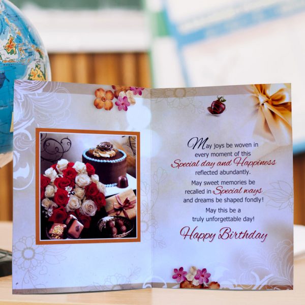 Happy Birthday Greetings Card