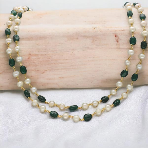 Lipika 2 Lines Pearl Necklace