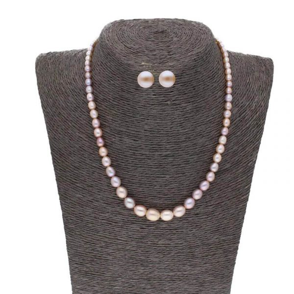 Single Line Graded Pearl Set